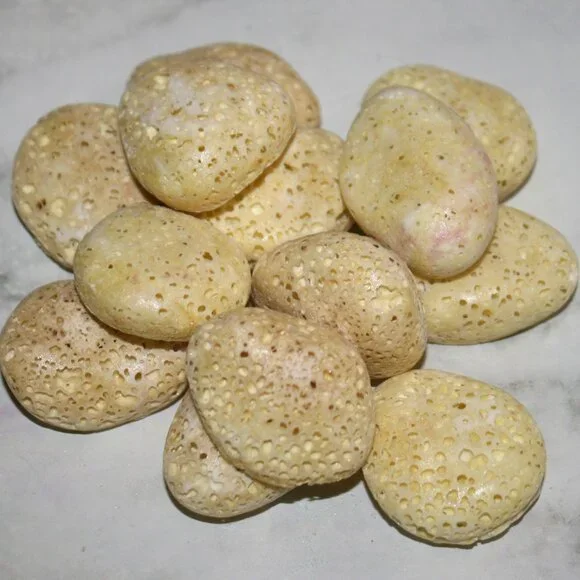 HAND CRAFTED 2 Lemongrass Aroma Stones Aromatherapy Essential Oil Diffuser Pair - Picture 4 of 14